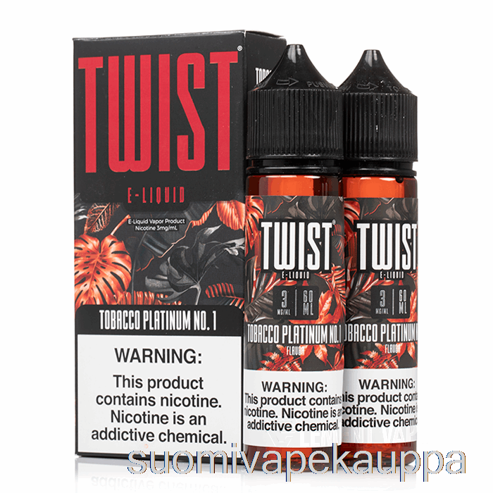 Vape Netistä Tupakka Platina Nro. 1 - Twist E-neste - 120ml 3mg